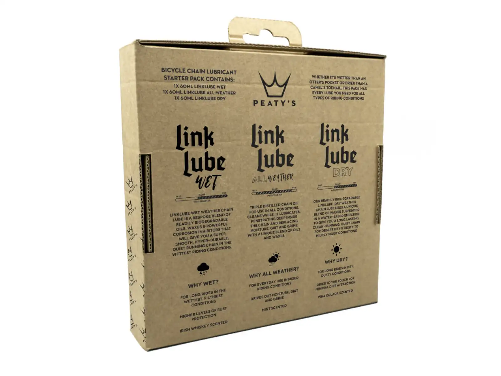 Peatys Linklube All Seasons set Schmierstoffe 3x60 ml