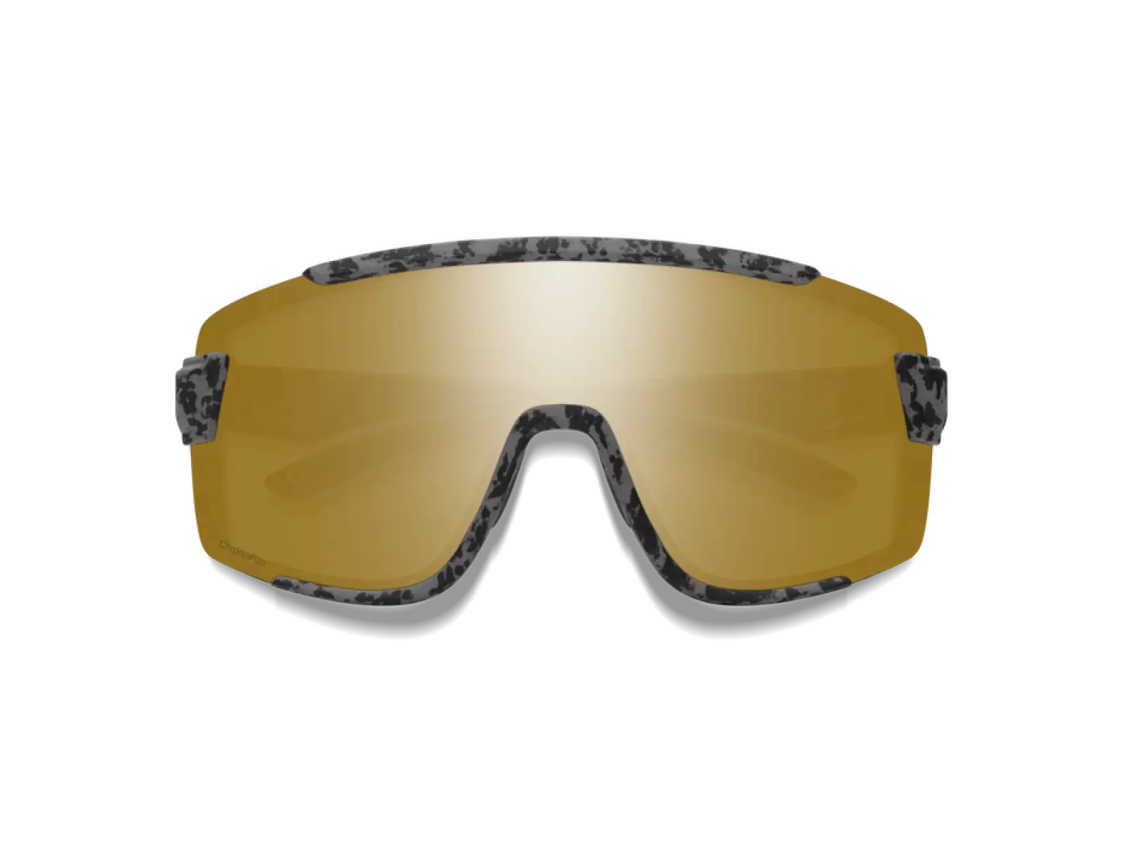 Smith Wildcat Brille Mate Grau/Marmor/ChromaPop Polarized Bronze-Spiegel