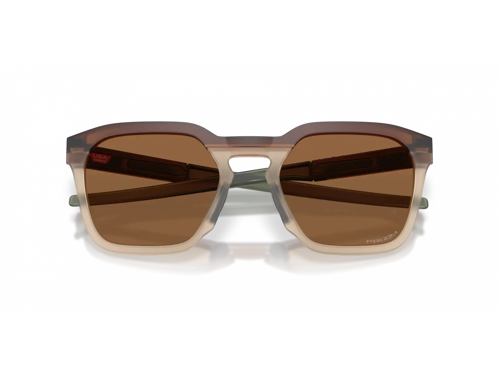 Oakley HSTN SQ 2.0 Brille Matte Rootbeer/Prizm Bronze