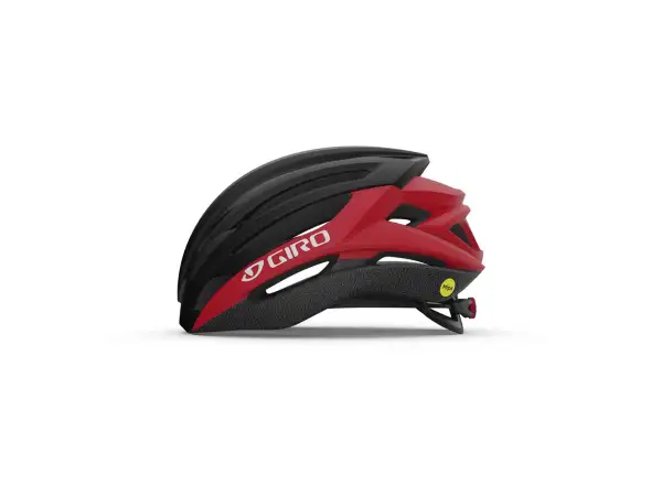 Giro Syntax MIPS Rennradhelm matt schwarz/hellrot