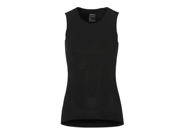 Craft Pro Dry Nanoweight Damen ärmelloses T-Shirt schwarz