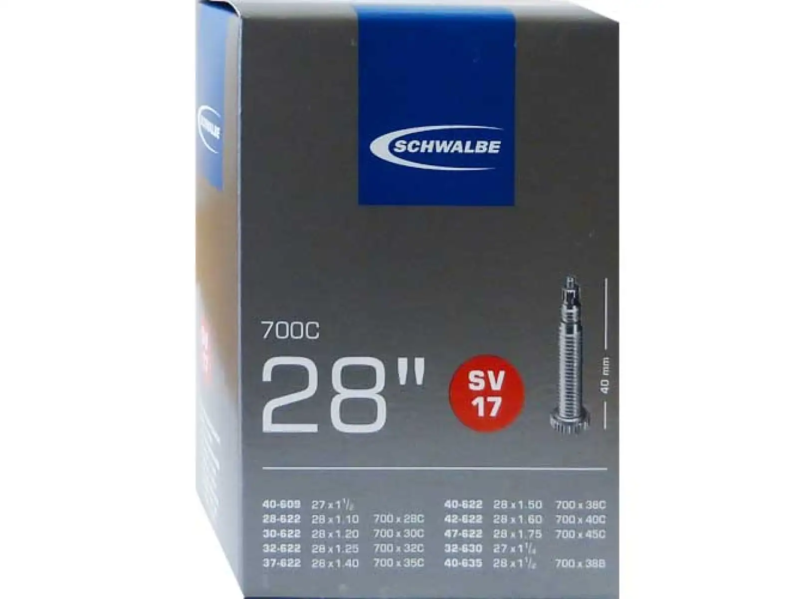 Schwalbe Trekking-Schlauch 28-47/622 (Nr.17)