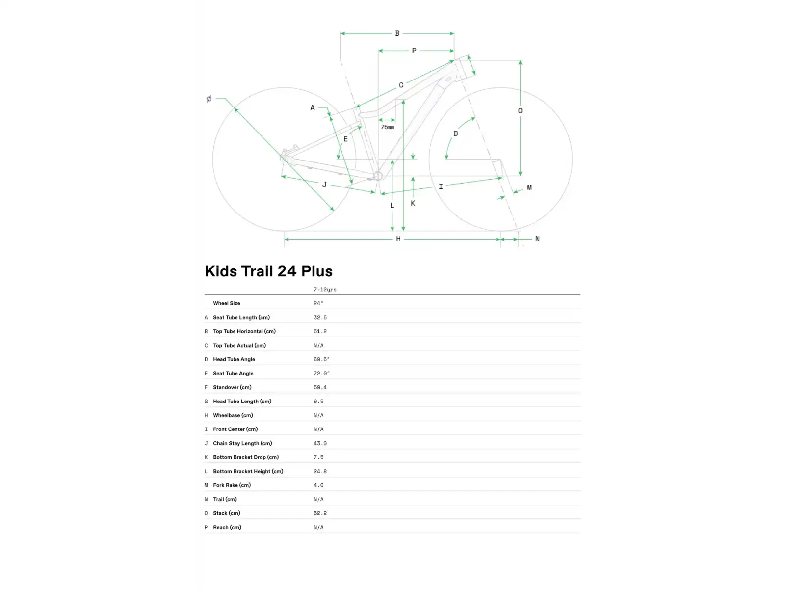 Cannondale Kids Trail Plus 24 Kinderfahrrad Black Pearl