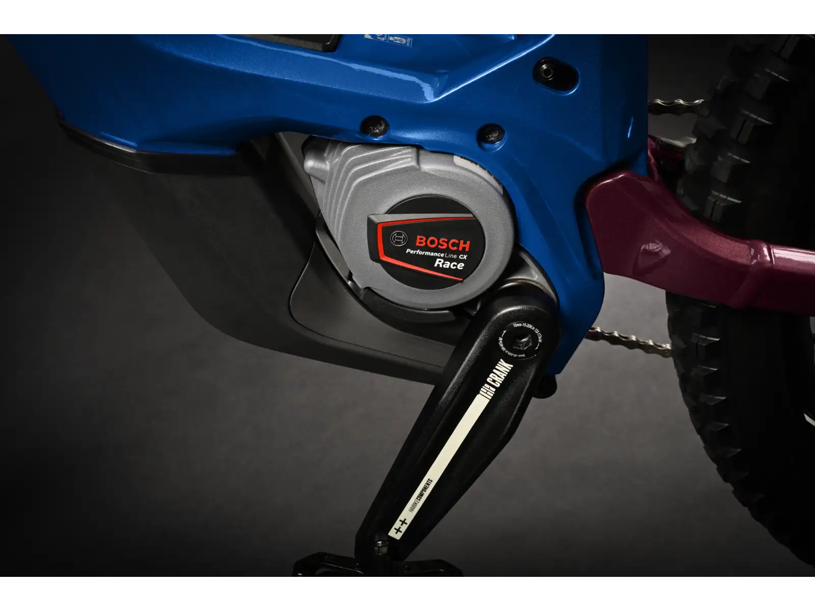 Haibike Hybe 11 Blau/Magenta/Rosa vollgefedertes Elektrofahrrad