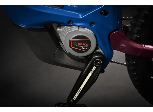 Haibike Hybe 11 Blau/Magenta/Rosa vollgefedertes Elektrofahrrad