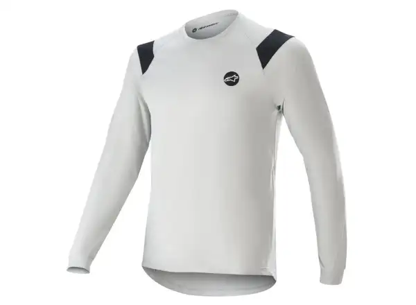 Alpinestars Alps Escape Herrentrikot mit langen Ärmeln in Hellgrau.