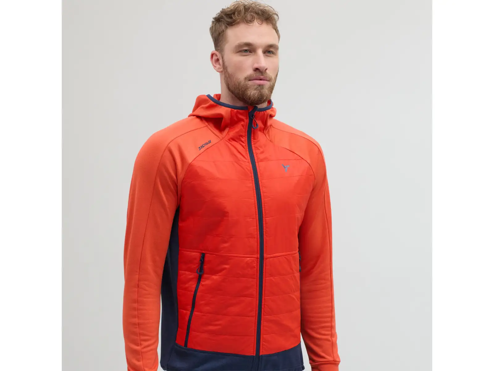 Silvini Dirilo Herrenpullover Ruby/navy