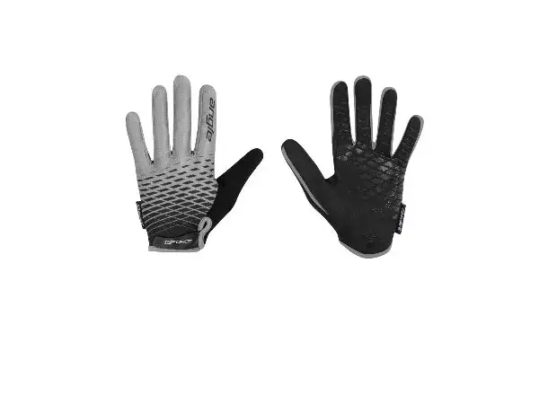 Force Kid Angle Sommer Kinder MTB-Handschuhe Grau/Schwarz