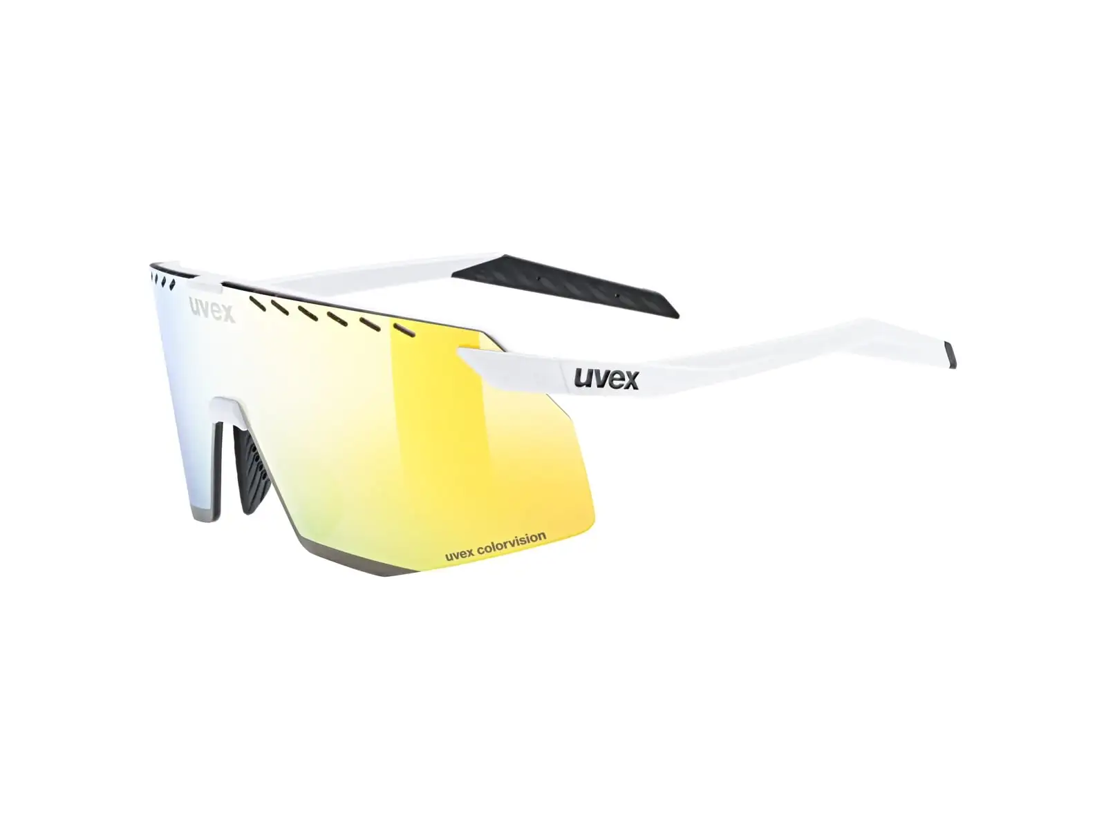 Uvex Pace Stage CV Brille White Matt/Mir. Gold