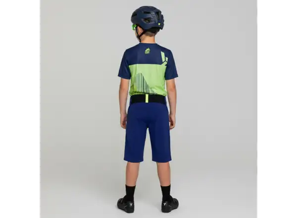 Silvini Acri Kinder-Shorts Blue/Neon