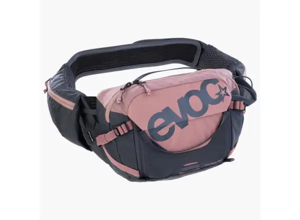 Evoc Hip Pack Pro 3 l Hüfttasche in Dusty Pink/Carbon Grey.