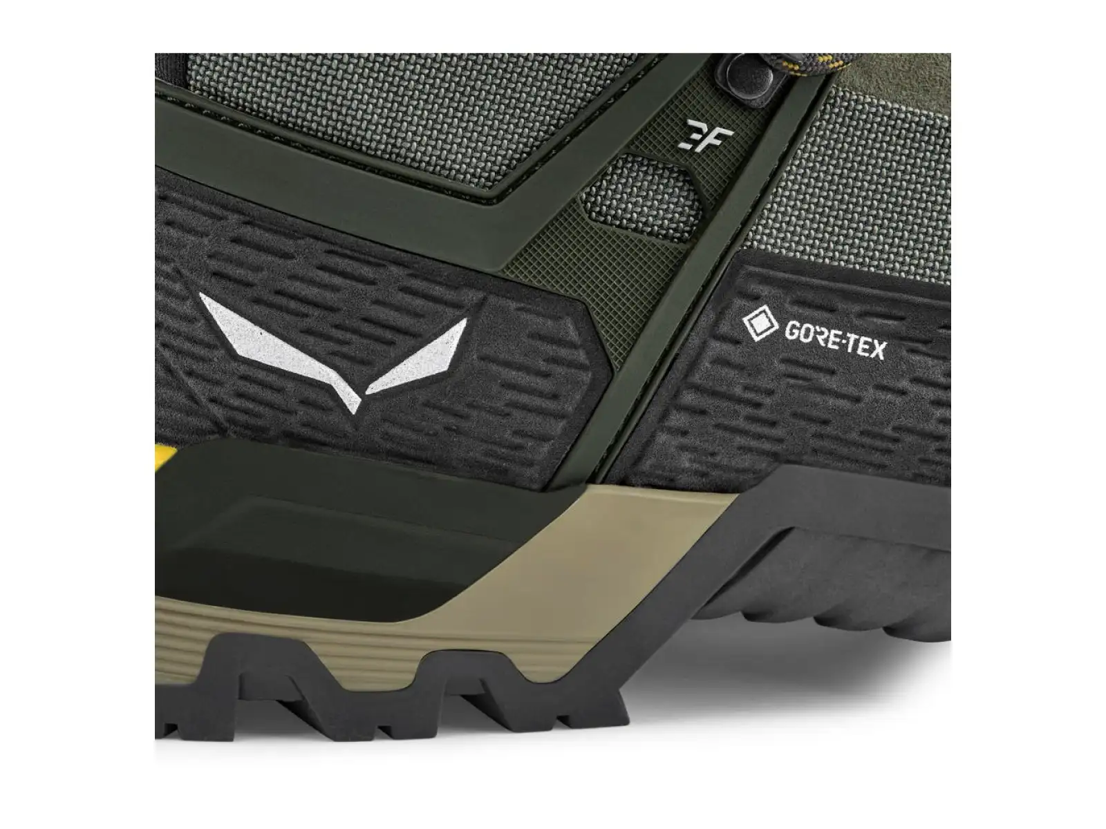 Salewa Mountain Trainer 3 Tech Mid GTX Herren-Wanderschuhe Faded Green/Forest Night