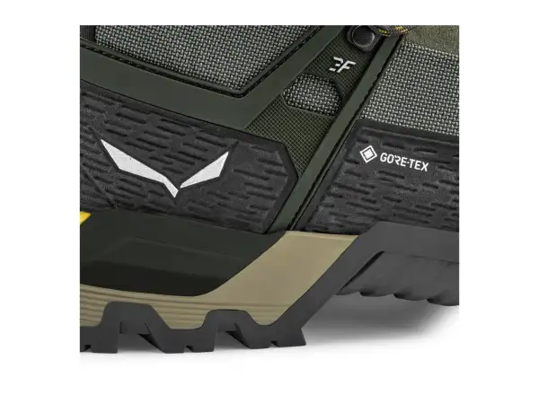 Salewa Mountain Trainer 3 Tech Mid GTX Herren-Wanderschuhe Faded Green/Forest Night