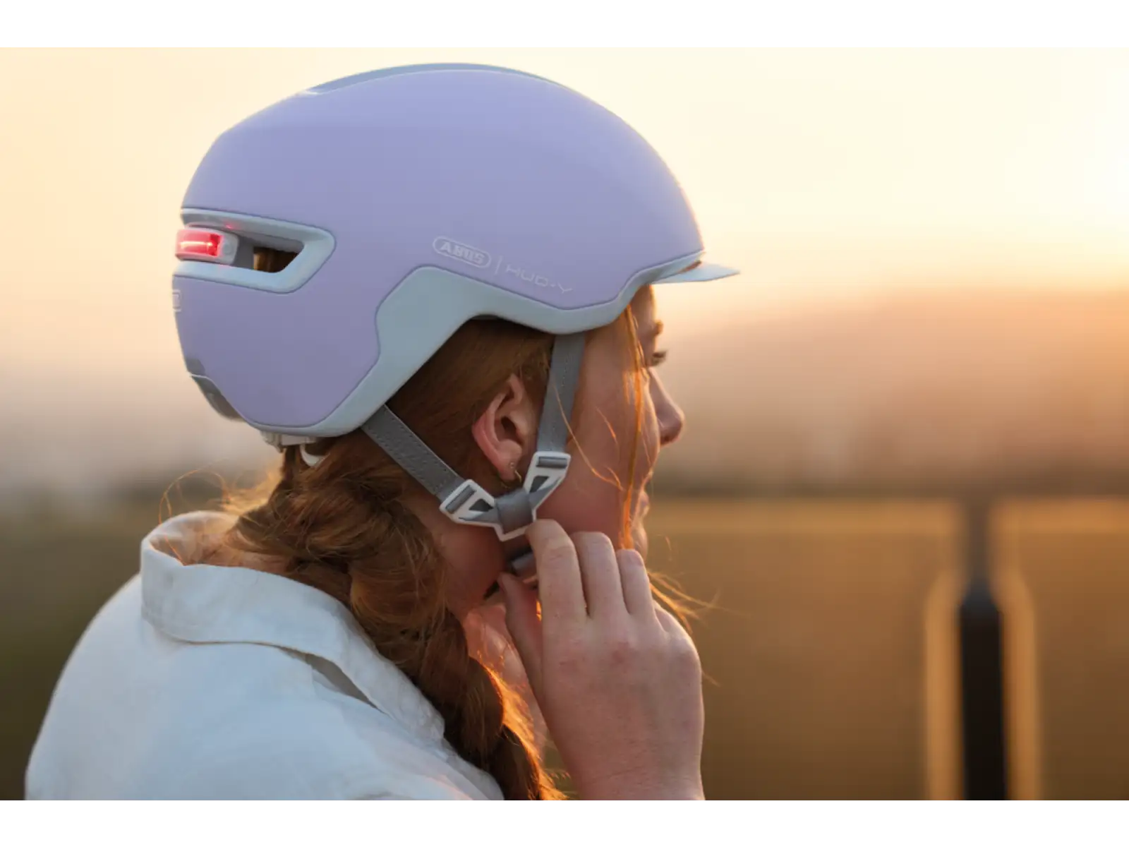 Abus HUD-Y Helm Pure Lavender