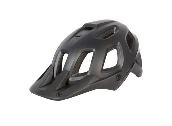 Endura SingleTrack II Helm Schwarz