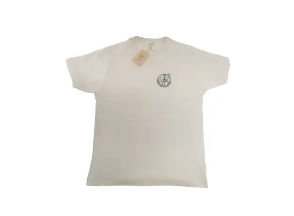 Peatys Mountain Herren-T-Shirt mit kurzen Ärmeln Leinen beige