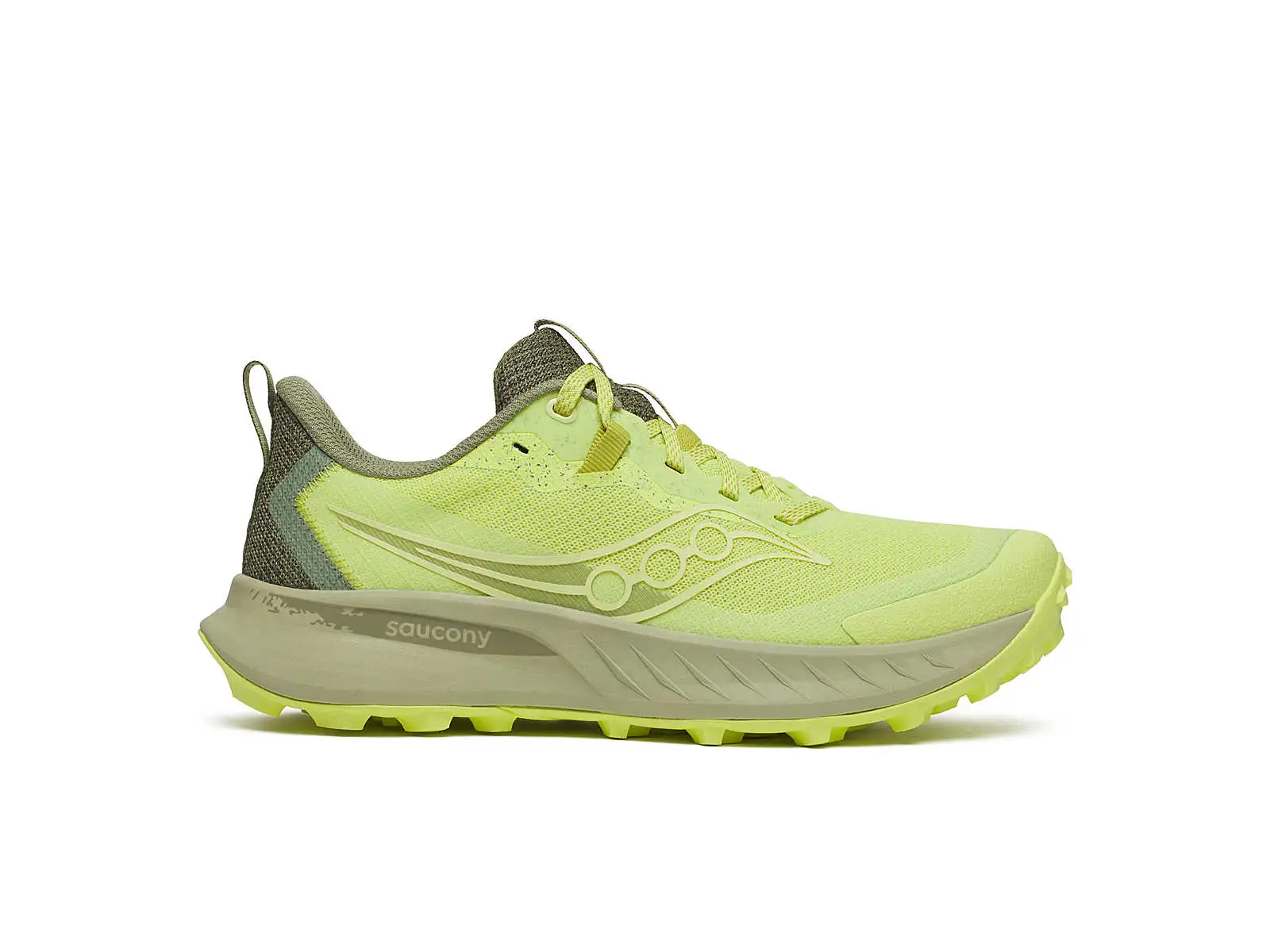 Saucony Peregrine 15 Damen-Laufschuhe Sunny/Hemlock