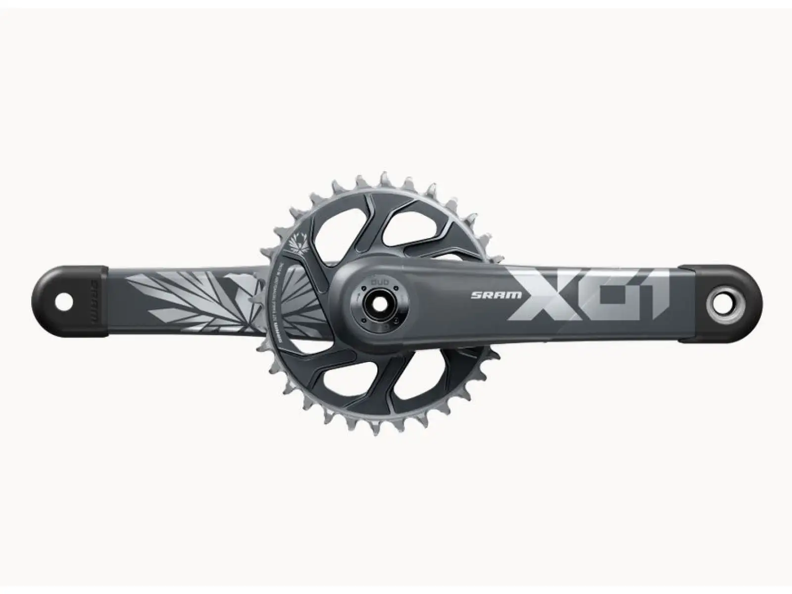Sram X01 Eagle Boost DUB Kurbeln 170 mm Lunar Polar 32 Zähne