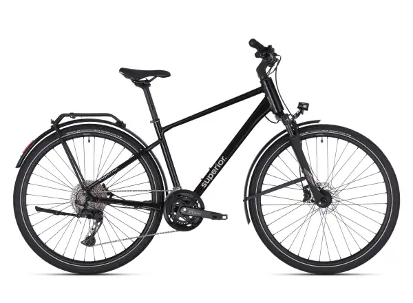 Superior Blox 6.7 T Stadtfahrrad Gloss Metallic Black
