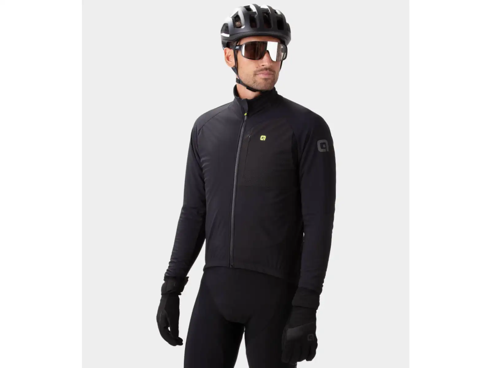 Alé Riparo R-EV1 Herrenjacke Schwarz