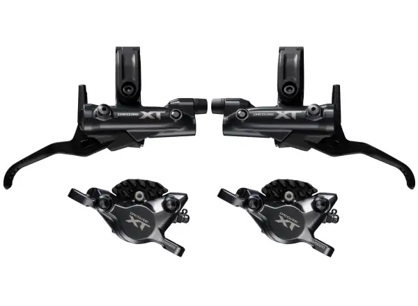 Shimano XT BR-M8200/BL-M8200 Scheibenbremse vorne + hinten Upgrade Set