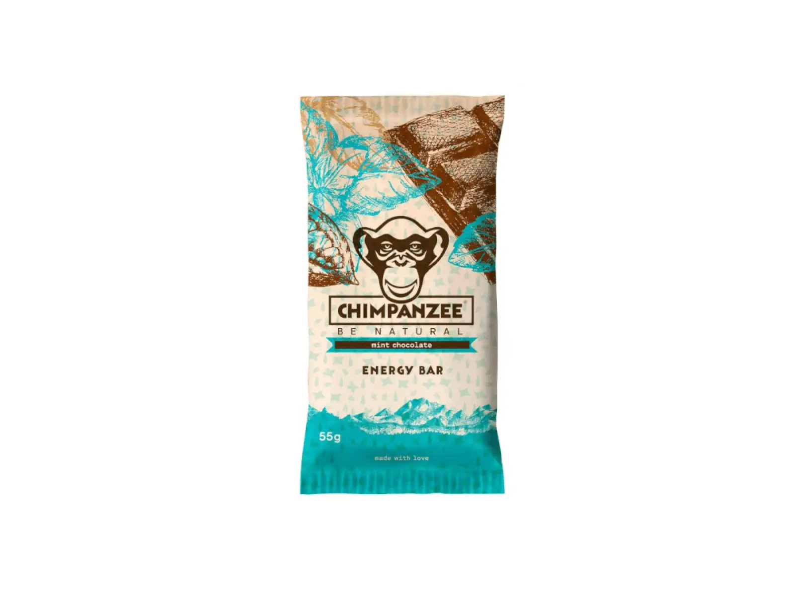 Chimpanzee Energy Riegel Mint/Chocolate 55 g