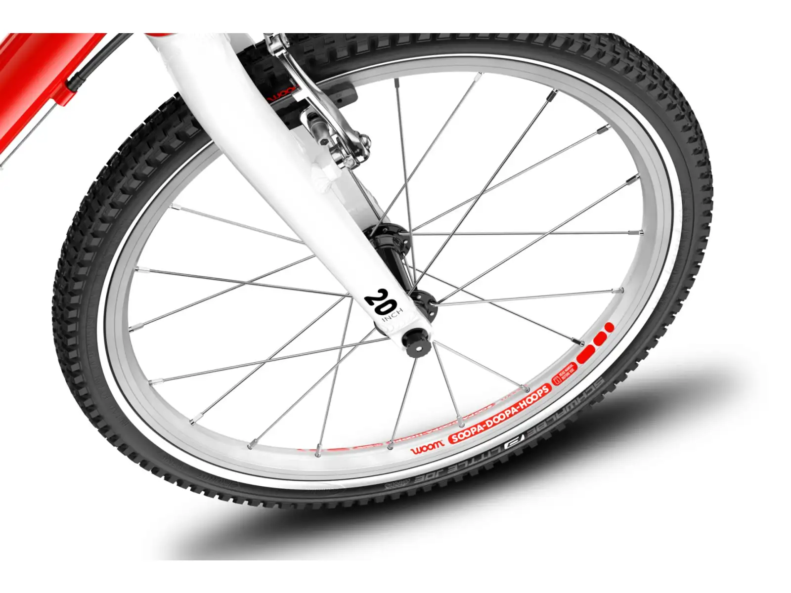 Woom 4 Rot 20 Kinderfahrrad