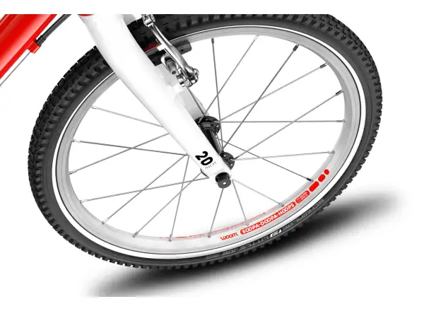 Woom 4 Rot 20 Kinderfahrrad