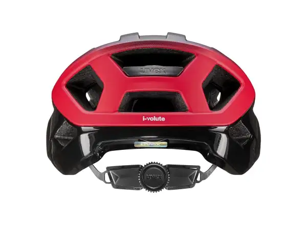 Uvex I-volute Helm Black/Red Matt