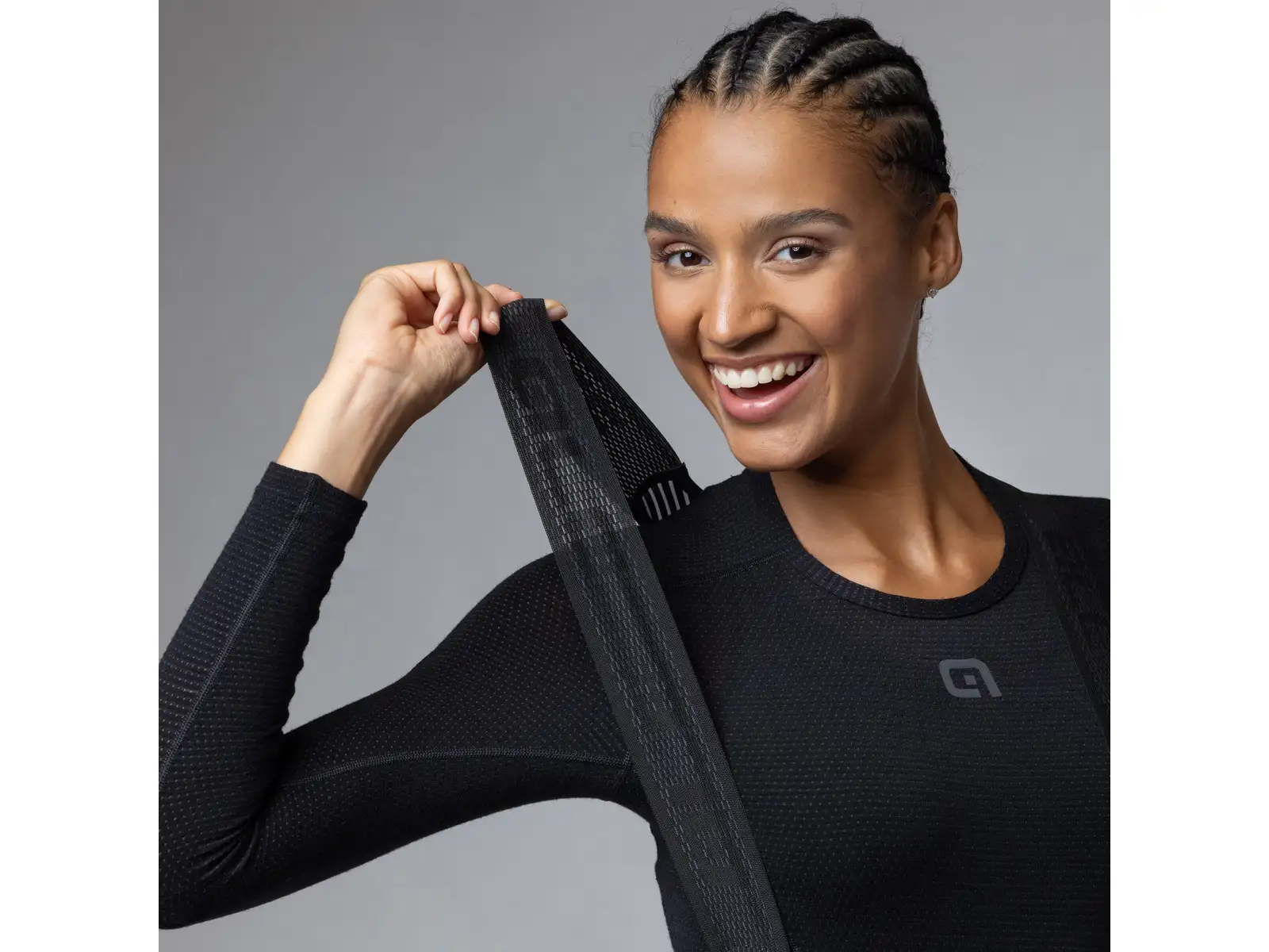 Alé Pragma Winter Damen Winter Radhose Rope Grey