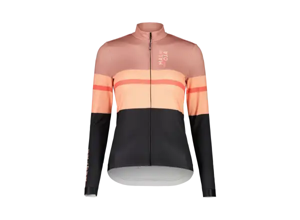 Maloja ToadstoolM. 1/1 Damen Radjacke Deep Black Multi