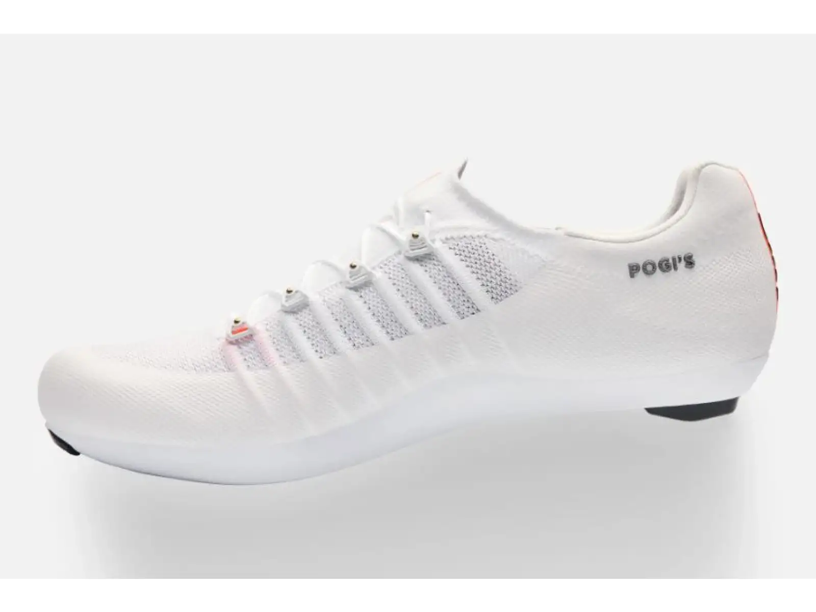 DMT Scarpe Pogi's Herren-Rennradschuhe Weiß.