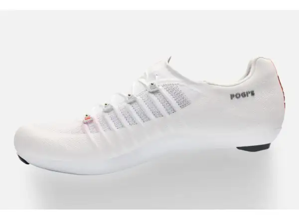 DMT Scarpe Pogi's Herren-Rennradschuhe Weiß.