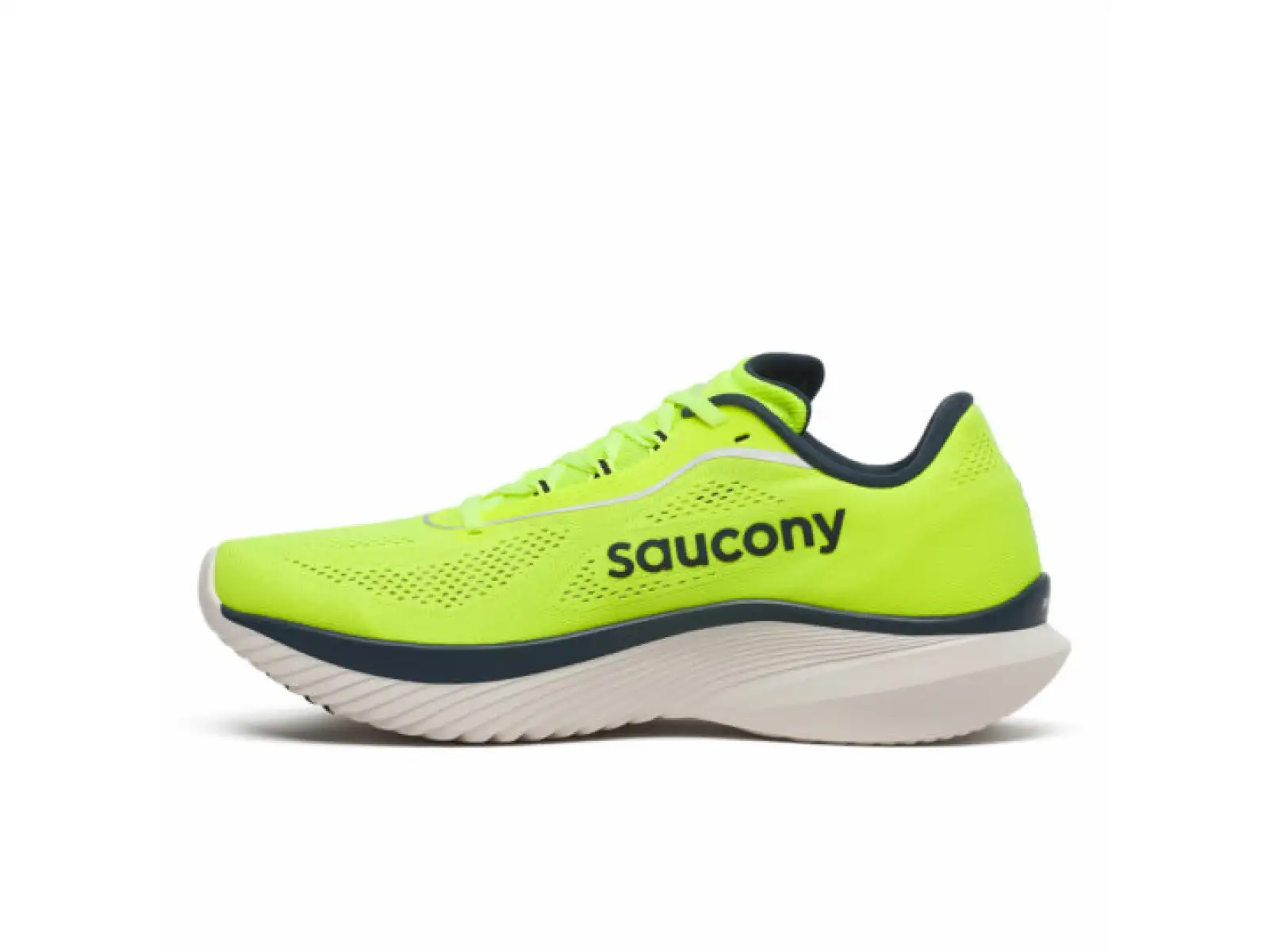 Saucony Kinvara 15 Herrenlaufschuhe Citron Navy