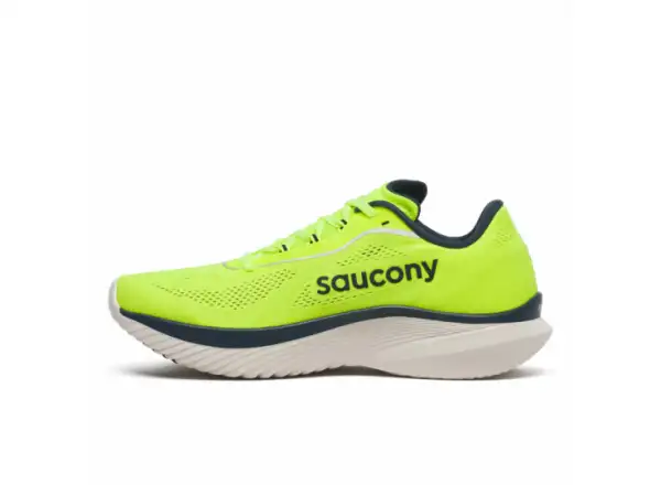 Saucony Kinvara 15 Herrenlaufschuhe Citron Navy