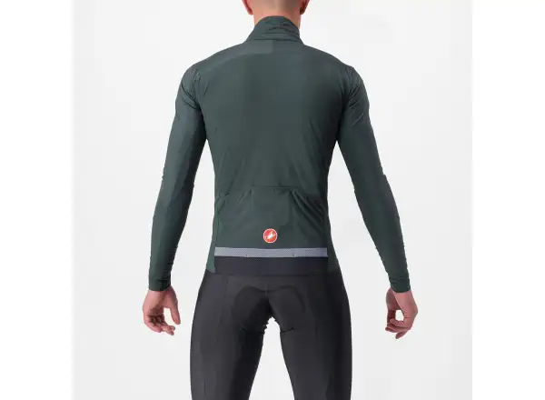 Castelli Beta RoS Herrenjacke Rover Green/Red Orange