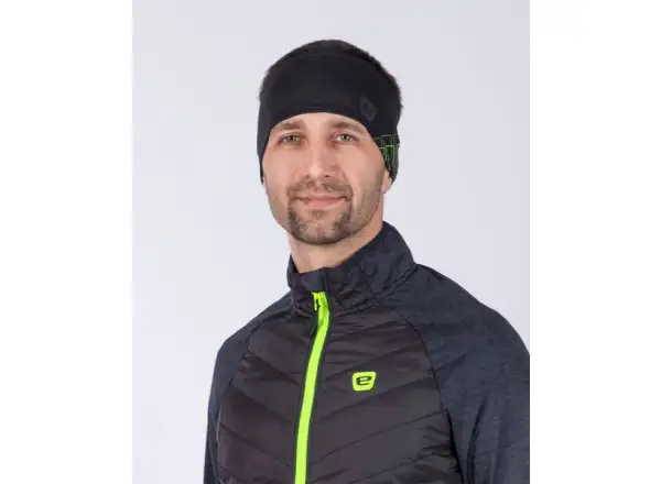 Etape Stix Stirnband schwarz/gelb fluo