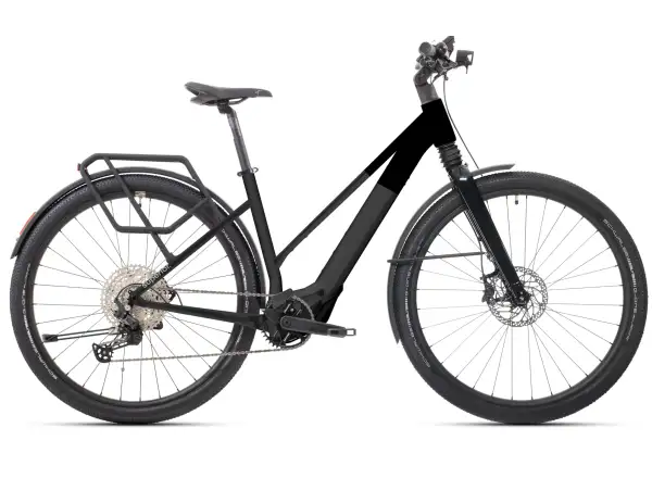 Superior iBlox 6.3 Mid Step städtisches Elektrofahrrad Matte Black