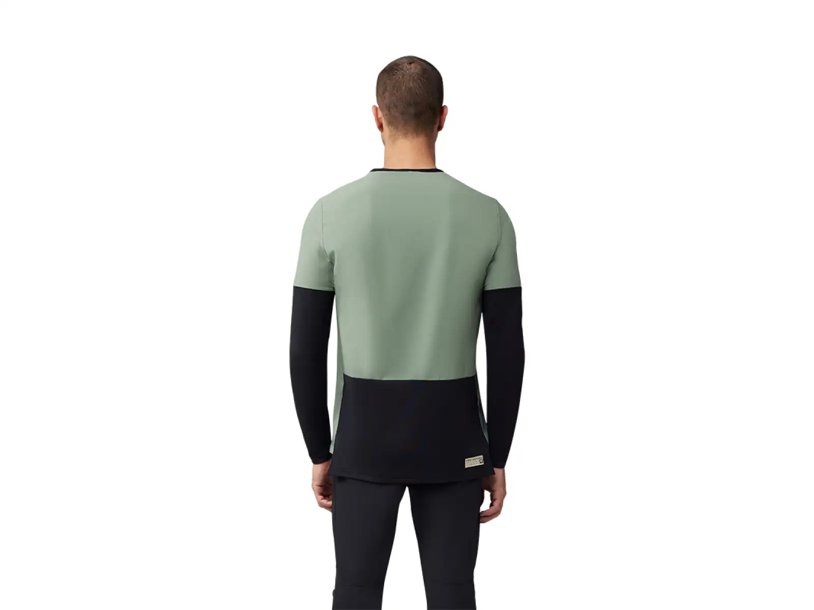 Fox Defend Thermal Herren Langarmtrikot Moos