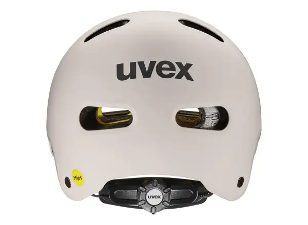 Uvex Kid 4 Style Mips Kinderhelm Warm Grey Matt