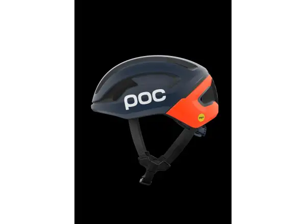 POC Omne Air MIPS Rennradhelm Apatite Navy Matt/Fluorescent Orange Matt