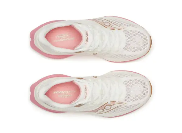 Saucony Endorphin Speed 5 Damen-Laufschuhe Ivory/Mauve