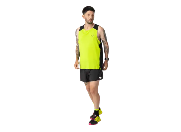 Dynafit DNA Herren ärmelloses Trikot Ultra Yellow