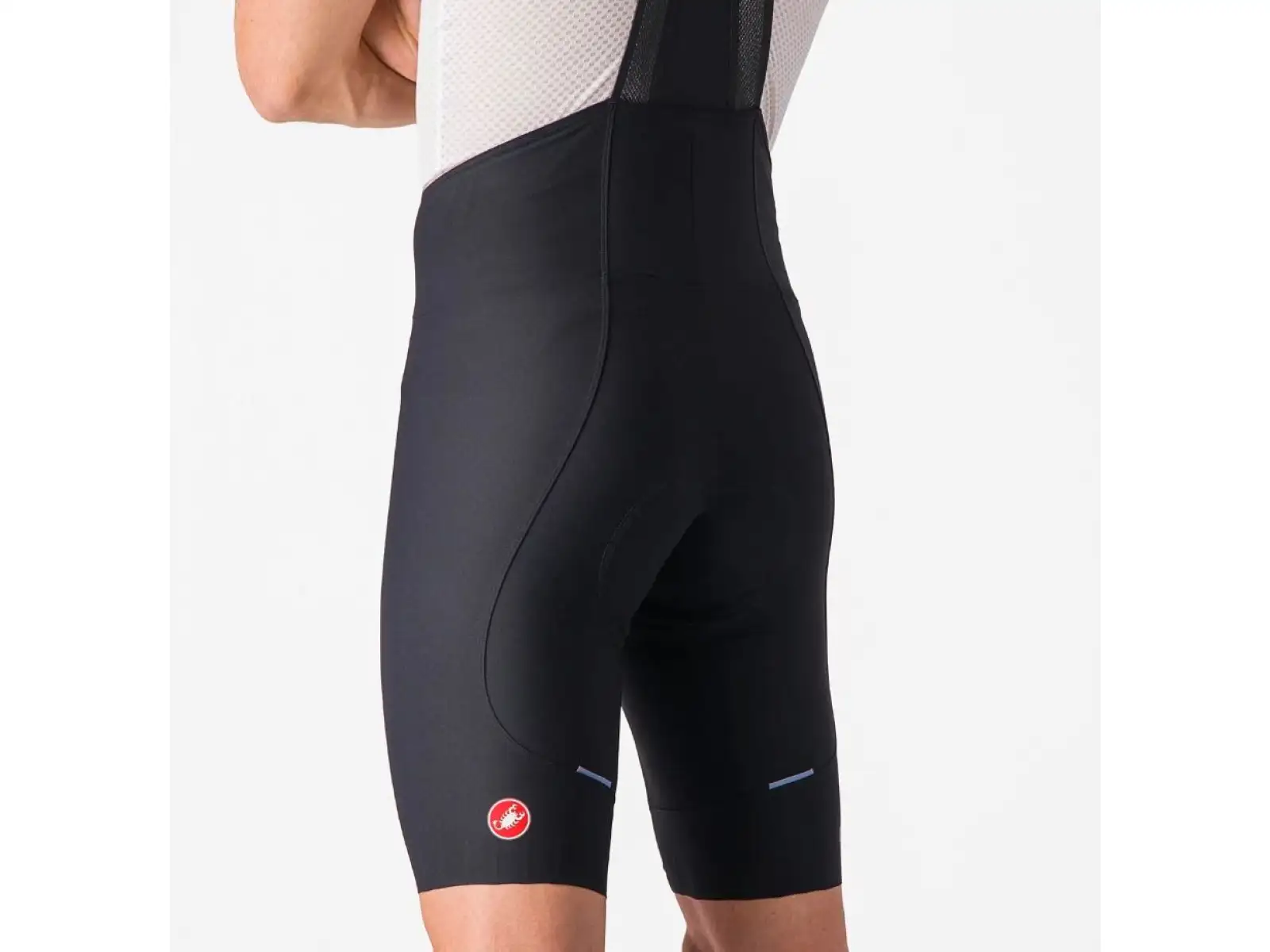 Castelli Espresso 3 Herren-Trägershorts mit Polster und Trägern Schwarz