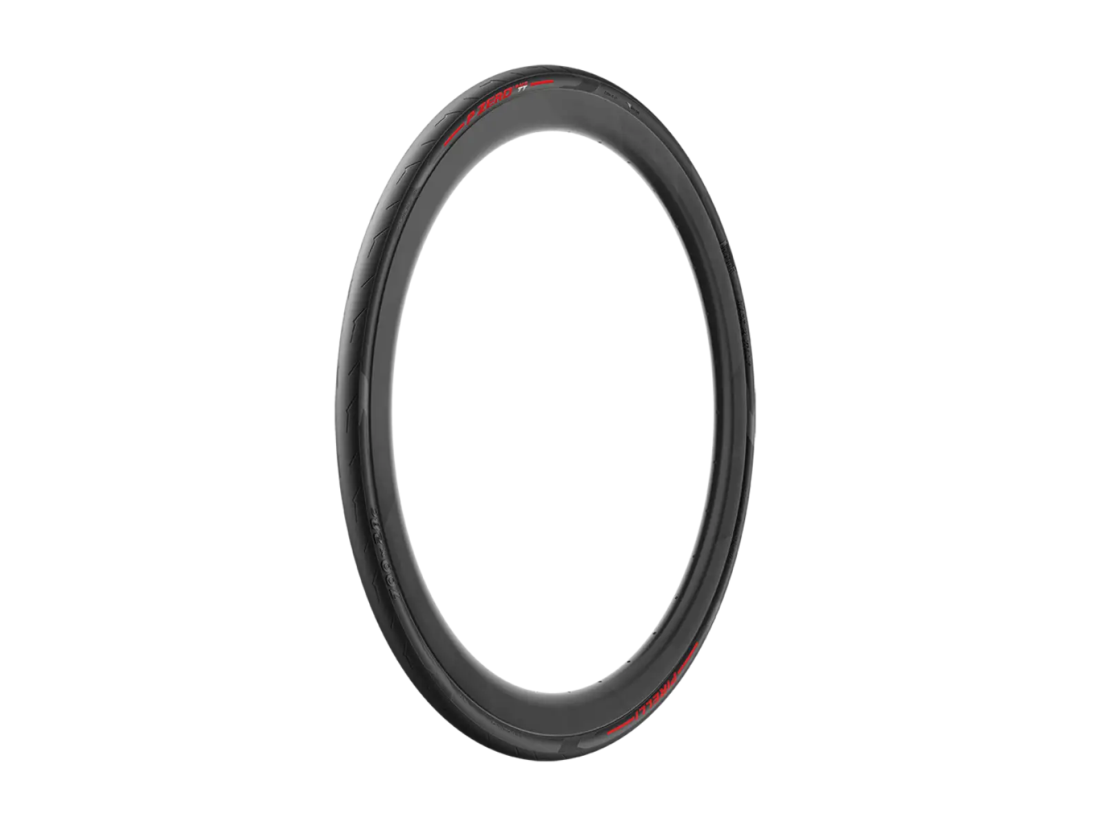 Pirelli P Zero Race TT Straßenreifen 28-622 in Rot.
