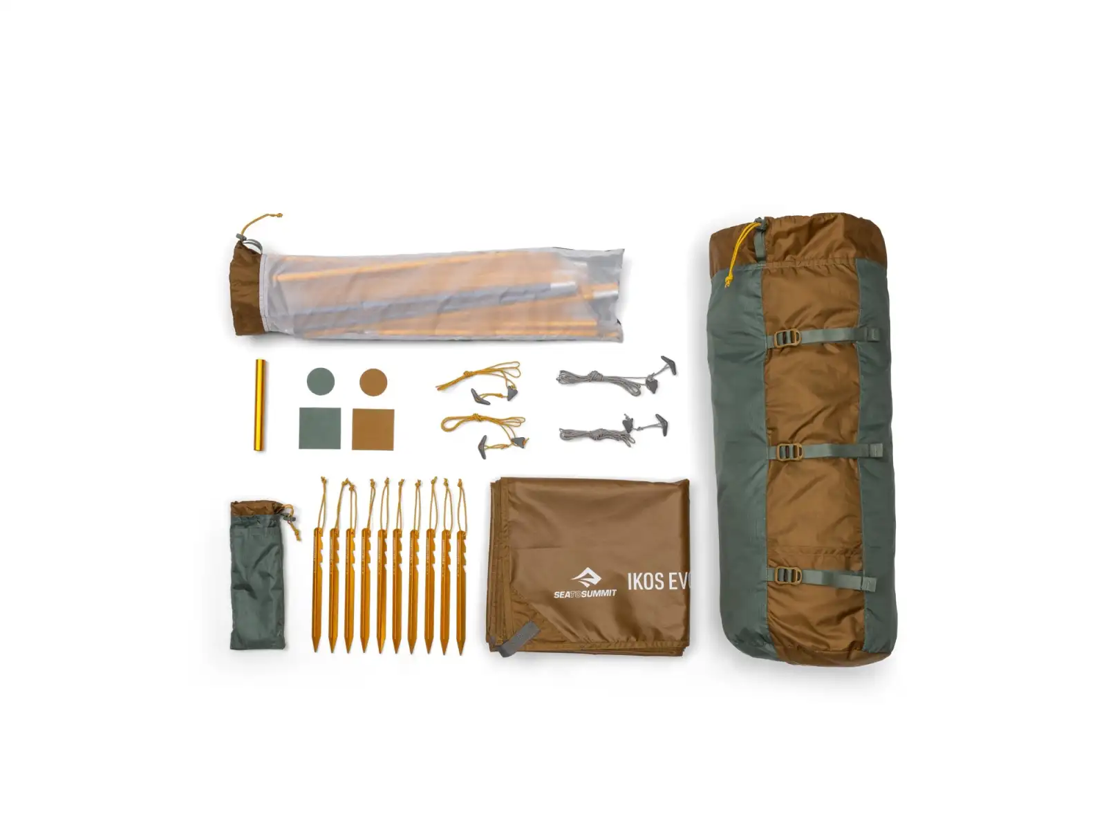 Sea To Summit Ikos Evo Tent TR3 freistehendes Zelt Laurel Wreath