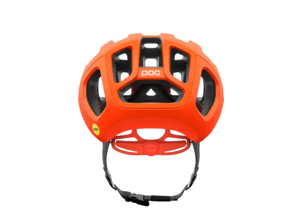 POC Ventral Air MIPS Rennradhelm - Fluorescent Orange Matt