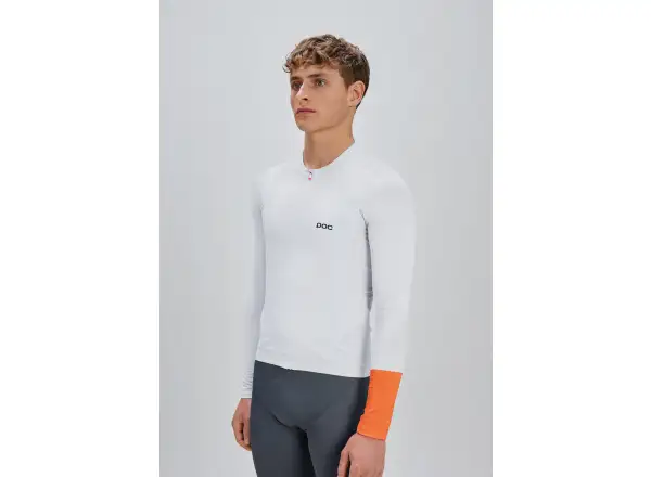 POC Cadence Herren-Trikot Langarm Hydrogen White