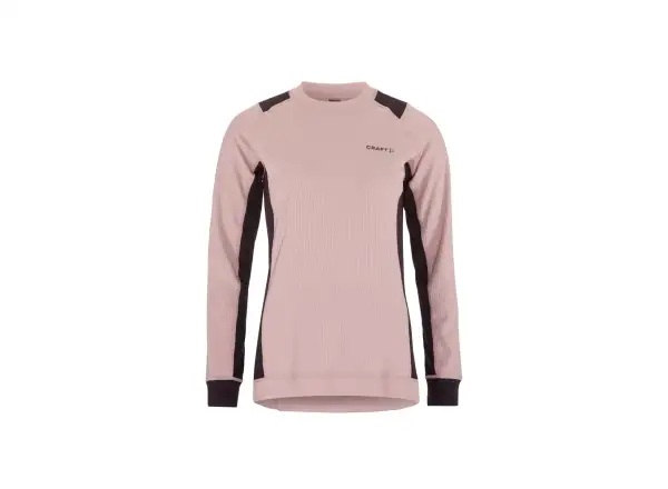 Craft Core Dry Baselayer Damen-Set Langarmshirt+Hose Rosa
