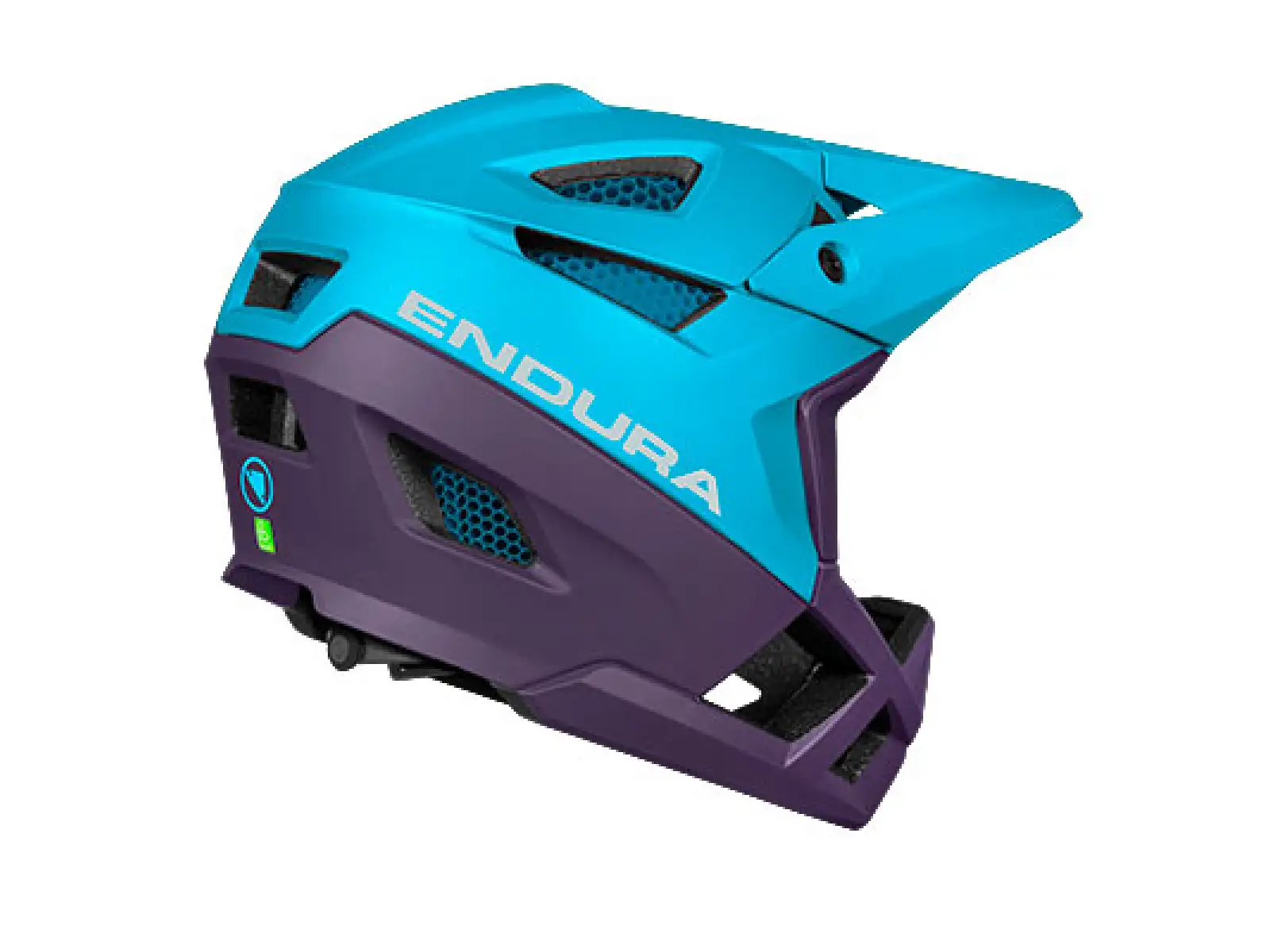 Endura MT500 Full Face Helm Electric Blue